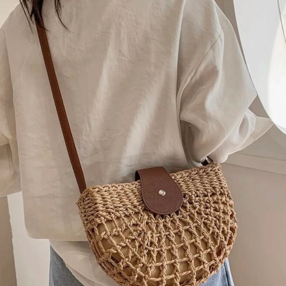 THE CHELSEA STRAW PURSE